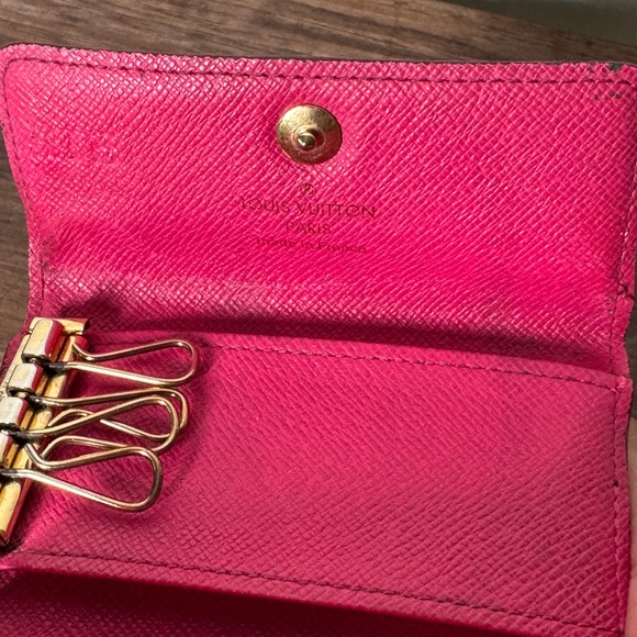 Louis Vuitton Multiclés 4 Key Holder Multicolor Takahashi Murakami Black collab - Picture 5 of 6